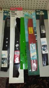 lot 727 image: Assorted Lawnmower replacement Blades. (5) 19 -21 in.