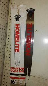 lot 736 image: Homelite Chain Saw Bar. 16 in.