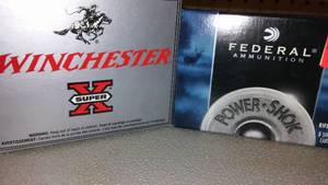 lot 579 image: Ammunition, Winchester (3) and Federal (2) 20 GA.