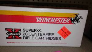 lot 569 image: Ammunition, Winchester Centerfire Rifle Cartridges, 300 Savage.