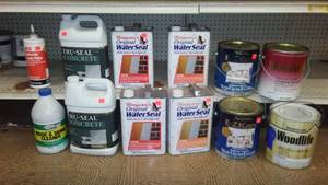 lot 640 image: Sealers. Fillers. Paint and More.