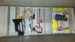 lot 660 image: Paint Supply, Tarp, Mixing Paddle.