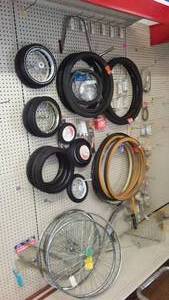 lot 731 image: Bicycle Repair and replacement Parts.