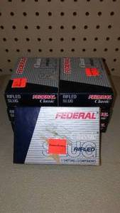 lot 567 image: Ammunition, Federal Rifled Slug 16 GA. (7).
