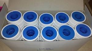 lot 518 image: Teflon Pipe Thread Tape (100 rolls).