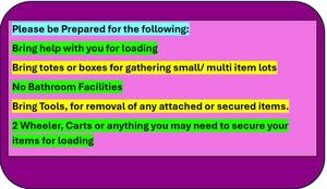 lot 25INFO image: Bidder Responsibility