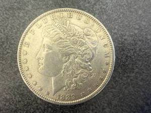 lot 4 image: 1889 Morgan Dollar