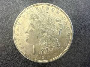 lot 5 image: 1921 Morgan Dollar
