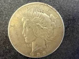 lot 9 image: 1923 S Peace Dollar