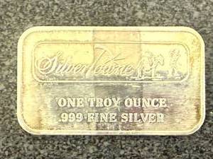 lot 47 image: 1 Troy Oz .999 Silver Bar