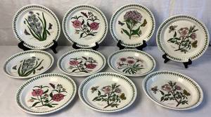 lot 52 image: Portmeirion Botanic Garden Salad Plates