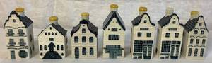 KLM World Business Class Characteristic Old Dutch Houses Collection #1