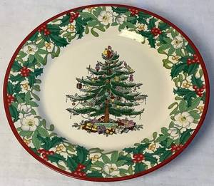 lot 87 image: Vintage Spode Christmas Tree 70th Anniversary 1938-2008 Serving Tray