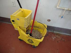 lot 23 image: Mop & Mop Bucket...