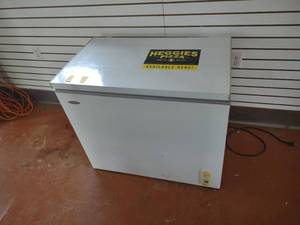 lot 13 image: Haier Chest Freezer, 37x24x32...