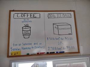 lot 27 image: White Board, 36x24...