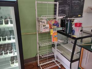 lot 15 image: Wire Rack with Contents, 24x14x72...