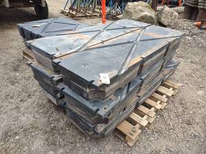 lot 48 image: (6) Ace Rotomold Floats, 72x20x8...