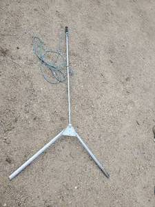 lot 188 image: Pull Behind Weed cutterrake in good condtition with sharpener