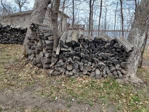 lot 215 image: Cut and Stacked Wood Buyer Must Load Themselves NOTICE Buyer is responsible for Loading and Removal 