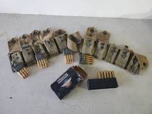 lot 235 image: Authentic .30-06 Military Ammo Belt and Some Ammo, Freedom Munitions, 30-06