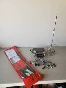 lot 313 image: Mustang Emblem, LT-140 Door Unlocking System Car Radio and More