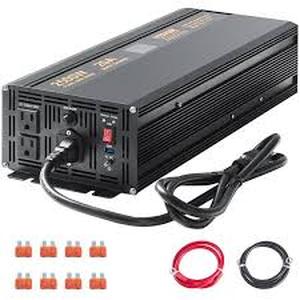 lot 36 image: VEVOR 2500-Watt 3.4 HP Sump Pump Battery Backup System Power Sump Pump Battery Inverter for Emergency and Power Outage    Customer Returns See Pictures