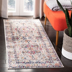 Safavieh Madison Collection MAD603R Fuchsia and Ivory (10' x 14') Area Rug, Pink    Customer Returns See Pictures