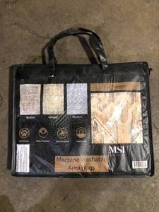 lot 25 image: MSI Washable Area Rug Customer Returns See Pictures