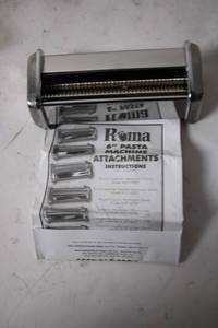 lot 62 image: Roma 6 Pasta Machine Attachments