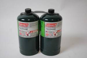 lot 82 image: Coleman Propane Camping Gas Canisters - Set of 2