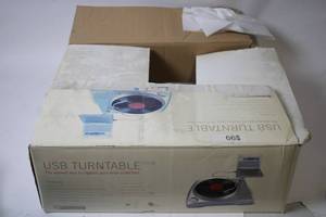 lot B-84 image: ION USB Turntable TTUSB for Digitizing Vinyl Records