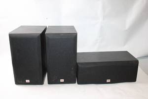 lot B-110 image: JBL Northridge E Series Speaker Set - 2 E30 and 1 EC25