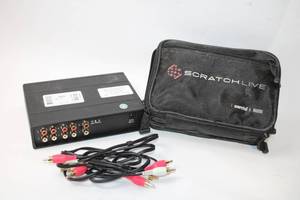 lot A-145 image: Rane SL4 DJ Audio Interface with Cables and Scratch Live Carrying Case