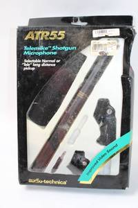 lot 155 image: Audio-Technica ATR55 Tele-Microphone Shotgun Mic
