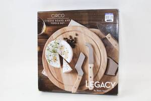 lot 169 image: Legacy by Picnic Time Cheese Board and Tools Set
