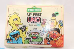 lot 174 image: Sesame Street My First UNO Card Game Complete Set