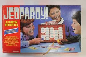 lot 178 image: Jeopardy Junior Edition Board Game by Pressman