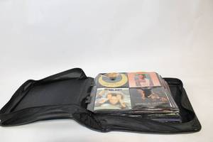 lot 185 image: Collection of R&B and Soul Music CDs in Zip-Up Case