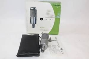 lot B-189 image: Audio-Technica AT3035 Cardioid Condenser Microphone with Case and Manual