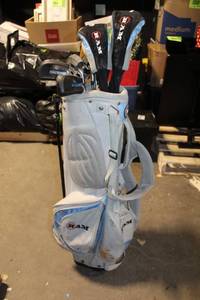 lot 207 image: Set of RAM Golf Clubs with Bag and Head Covers