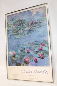 lot 219 image: Claude Monet Water Lilies Museum Exhibition Poster