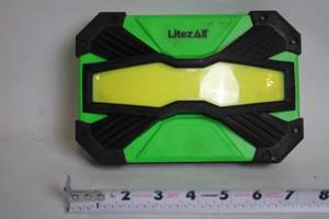 lot 227 image: LitezAll Rechargeable LED Work Light with USB Charging Port