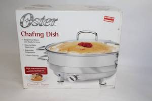 lot 372 image: Oster Electric Chafing Dish with Adjustable Temperature