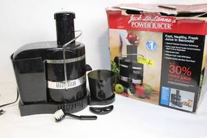 lot 373 image: Jack LaLannes Power Juicer with Accessories