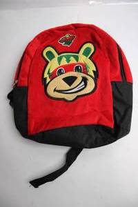 lot 383 image: Childrens Red Backpack with Fun Character Design