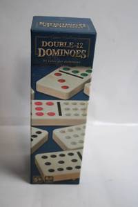 lot 398 image: Game Gallery Double-12 Dominoes Set with 91 Color Dot Dominoes