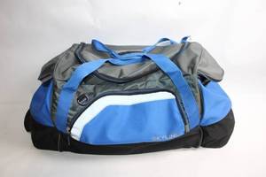 lot 417 image: Skyline Blue and Grey Travel Duffle Bag