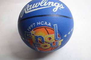 lot 424 image: 1997 NCAA Final Four Rawlings Basketball with Hersheys Logo
