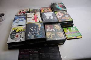 lot 441 image: Collection of 50 Assorted DVD Movies and Workout DVDs